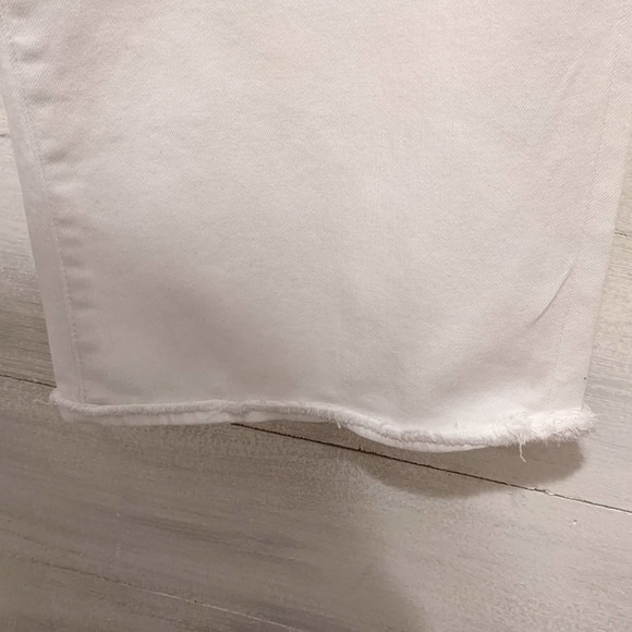 DL1961 MARA Straight Mid Rise Instasculpt Straight Ankle 'Milk' Size 24 NWT - Picture 3 of 8